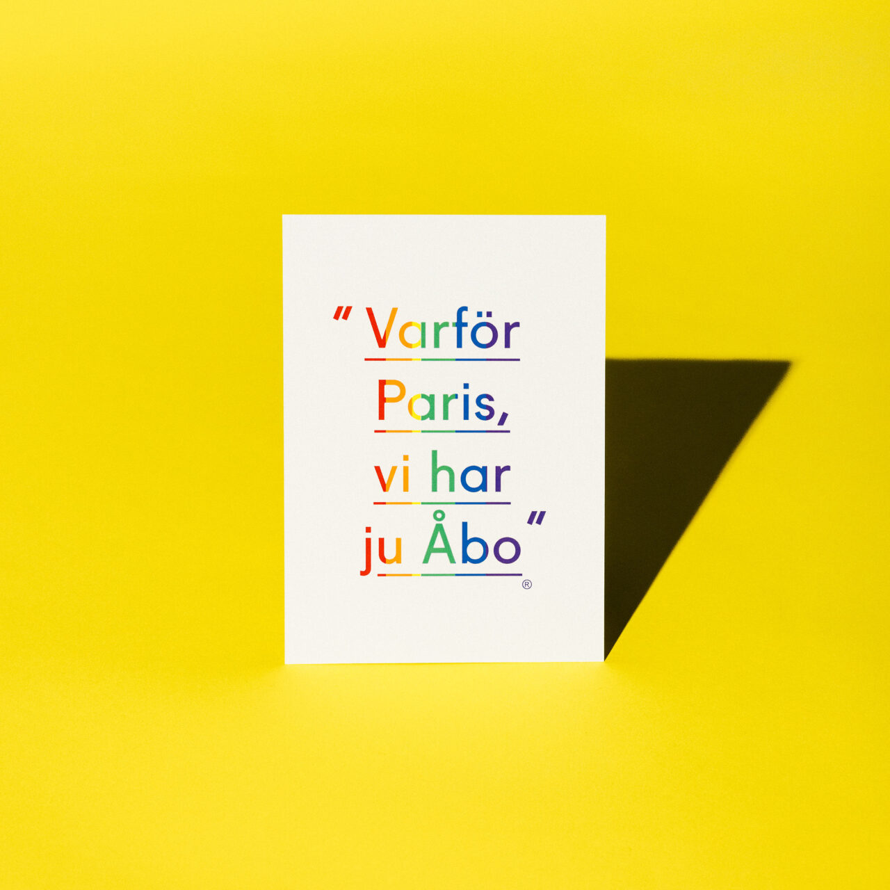 UMY x Turku Pride postikortti 